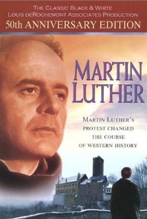 Last night my teens' catechism classes were cancelled because of snow. Instead, we watched my favorite movie, Martin Luther. It is Biblical, inspiring, moving, amazing and we highly recommend it.