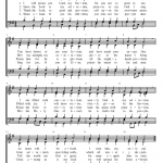 canticles I will praise you via snipp